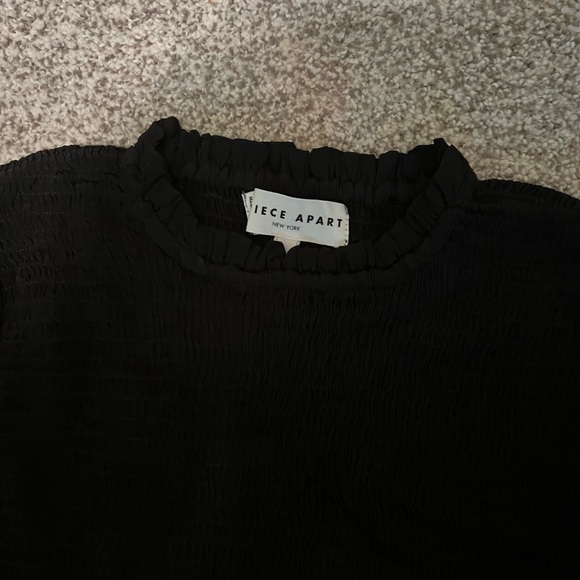 Apiece Apart Suenos smocked ruffled voile mini dress. New With Tags - Picture 5 of 7